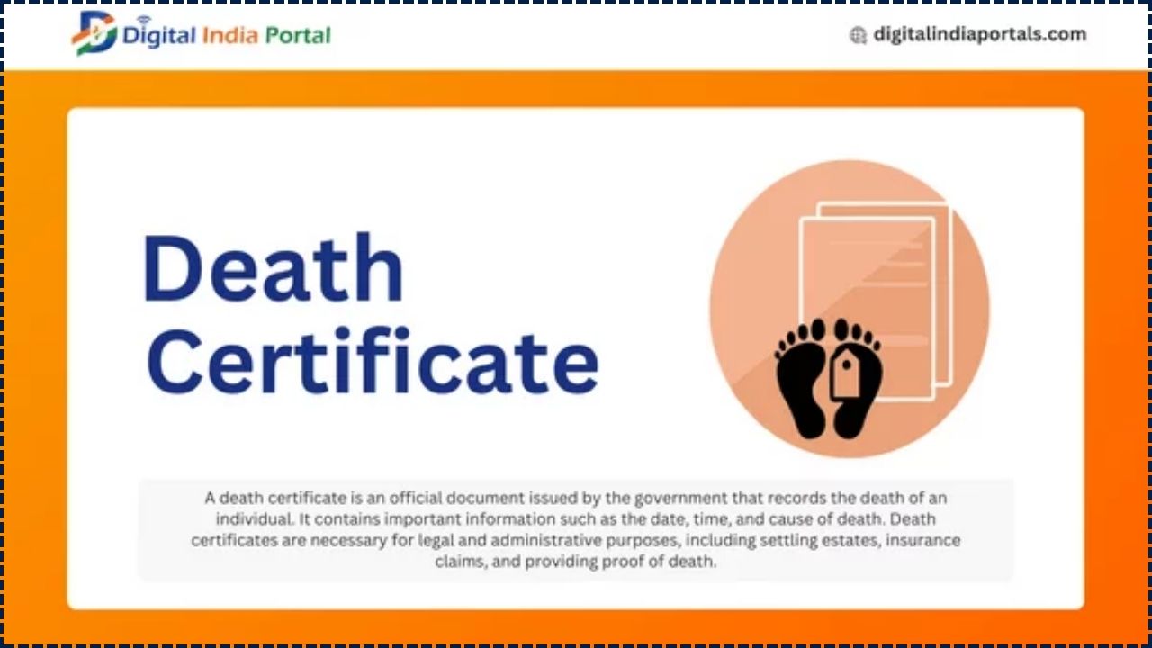 Death Certificate Online in India