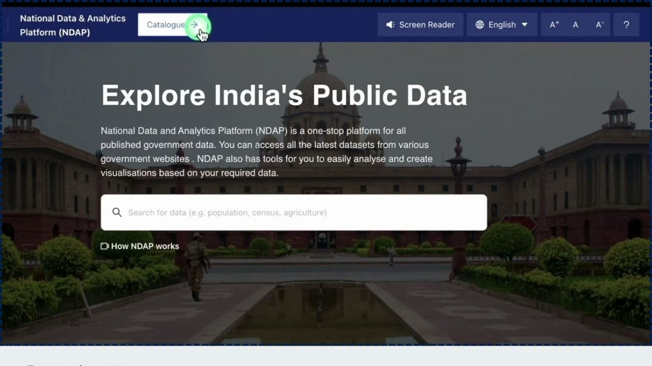 Indian State Performance Using NDAP Data