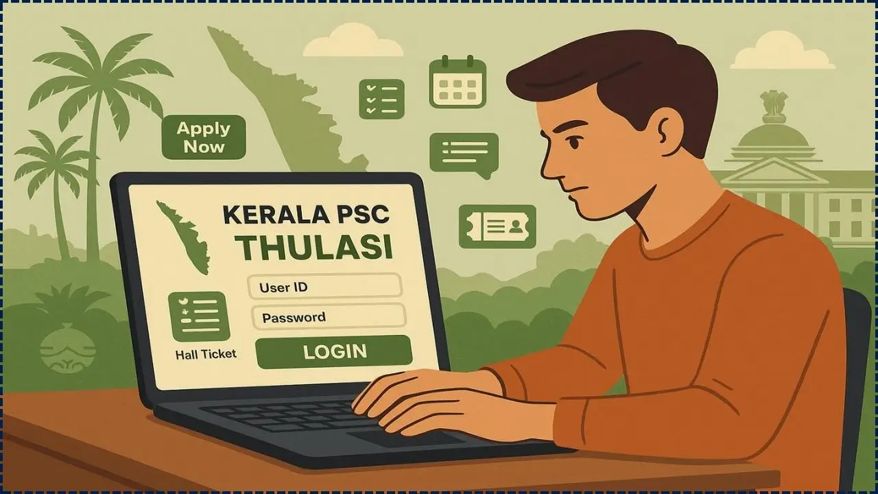 Kerala PSC Hall Ticket Online