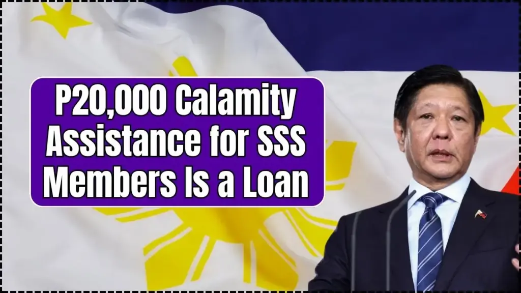 Fact Check: The P20,000 Calamity Assistance for SSS Members Is a Loan, Not a Cash Benefit 1 P20,000 Calamity Assistance for SSS Members