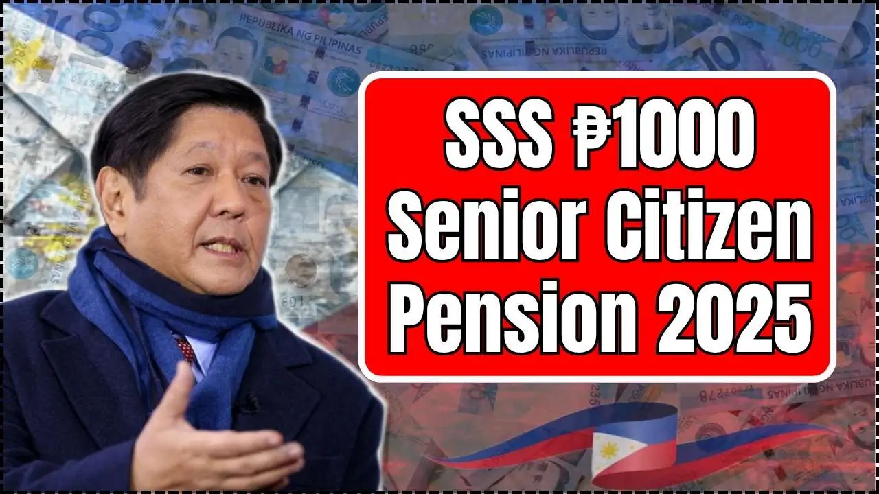 SSS ₱1000 Senior Citizen Pension 2025
