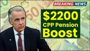 Canada $2200 CPP Pension Boost in October 2025